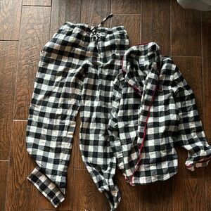 Hanna Anderson flannel pajamas size S
